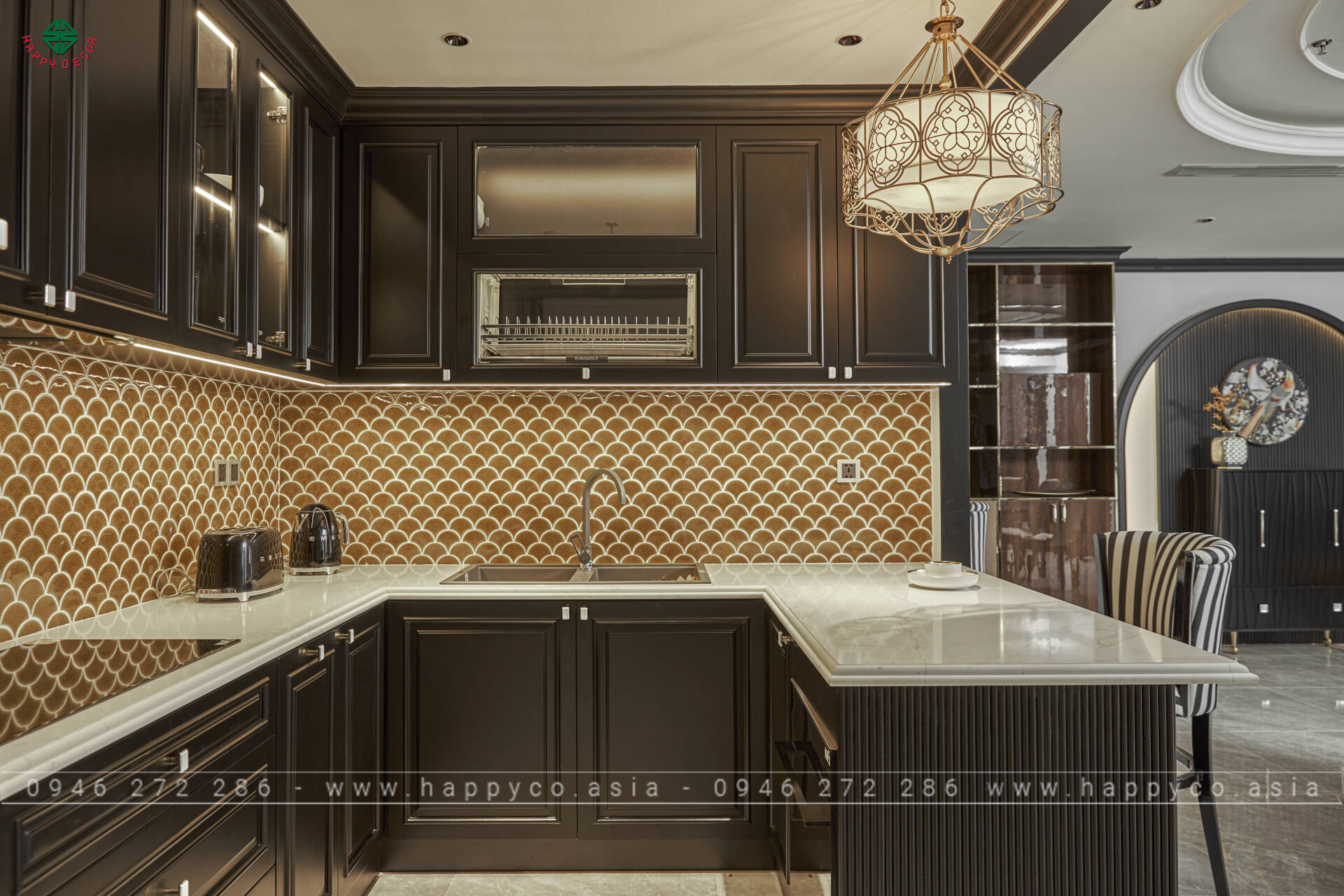 Thi công thiết kế căn hộ Laura - Mẫu 09