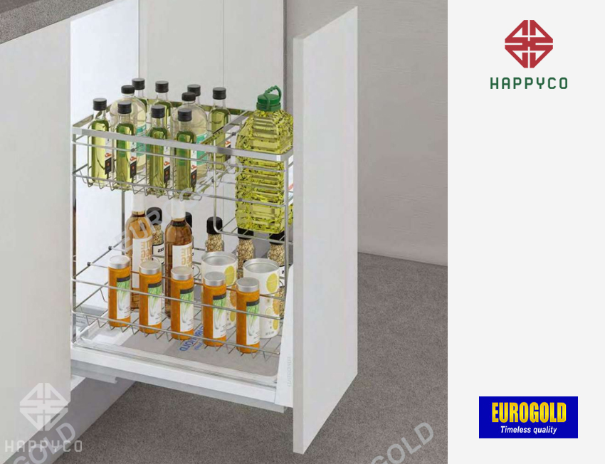 GIÁ GIA VỊ KHUNG RỔ INOX 304 EP2220 EUROGOLD