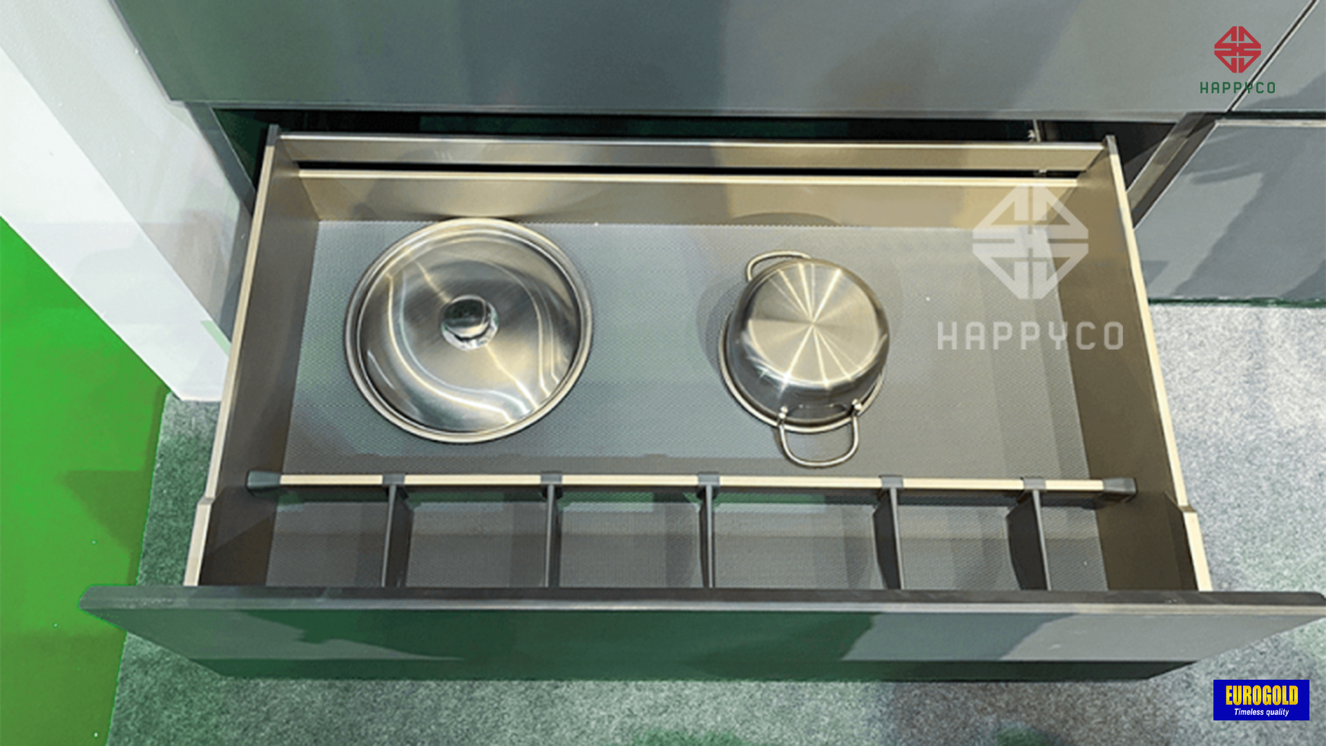 GIÁ XOONG NỒI HỘP NHÔM CAO CẤP EUM5060 EUROGOLD