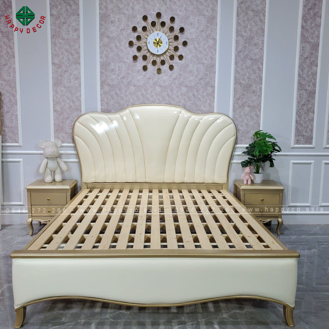 Giường ngủ gỗ công nghiệp thanh lịch GN11