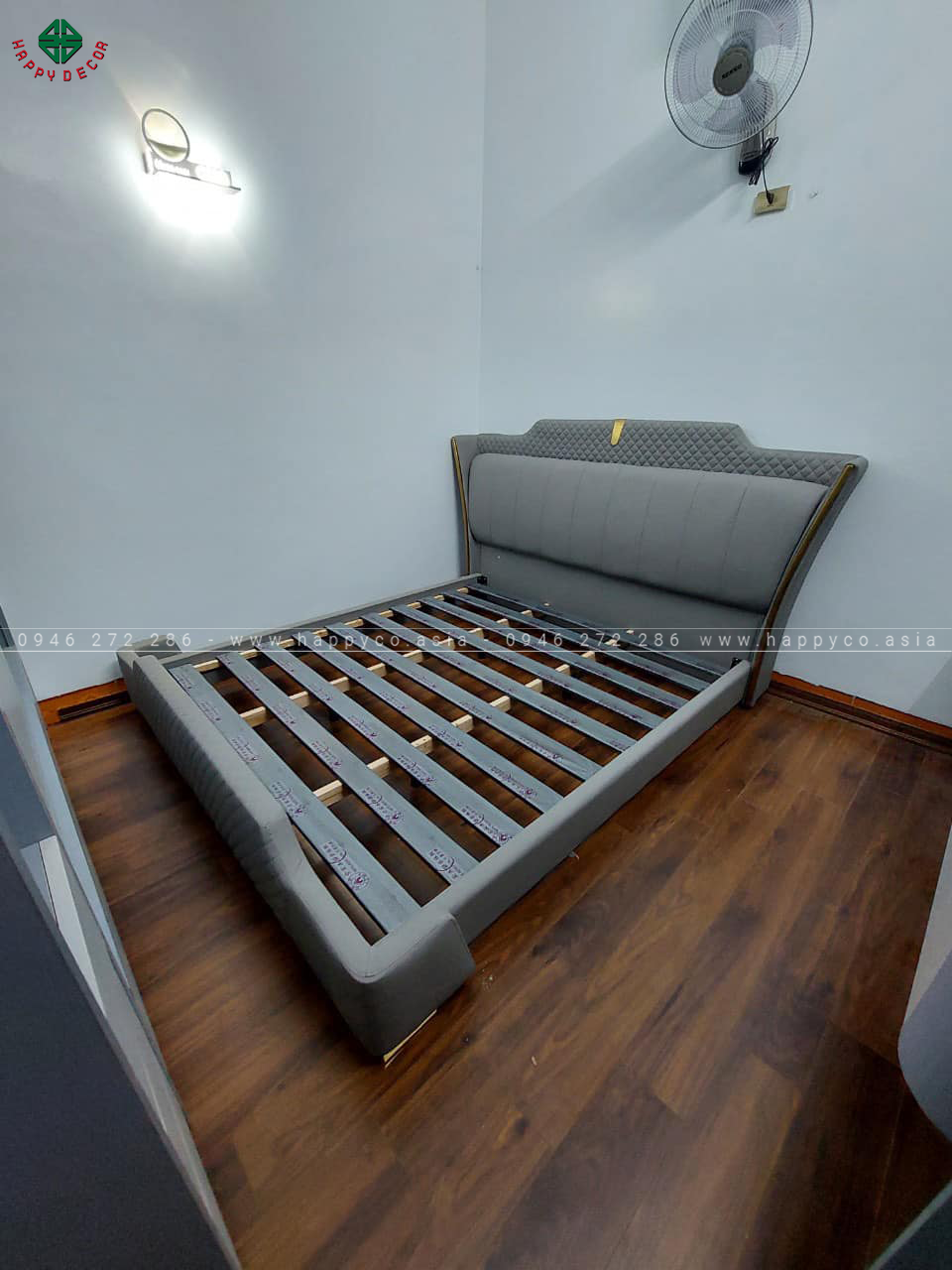 Giường ngủ ván công nghiệp hiện đại GN28