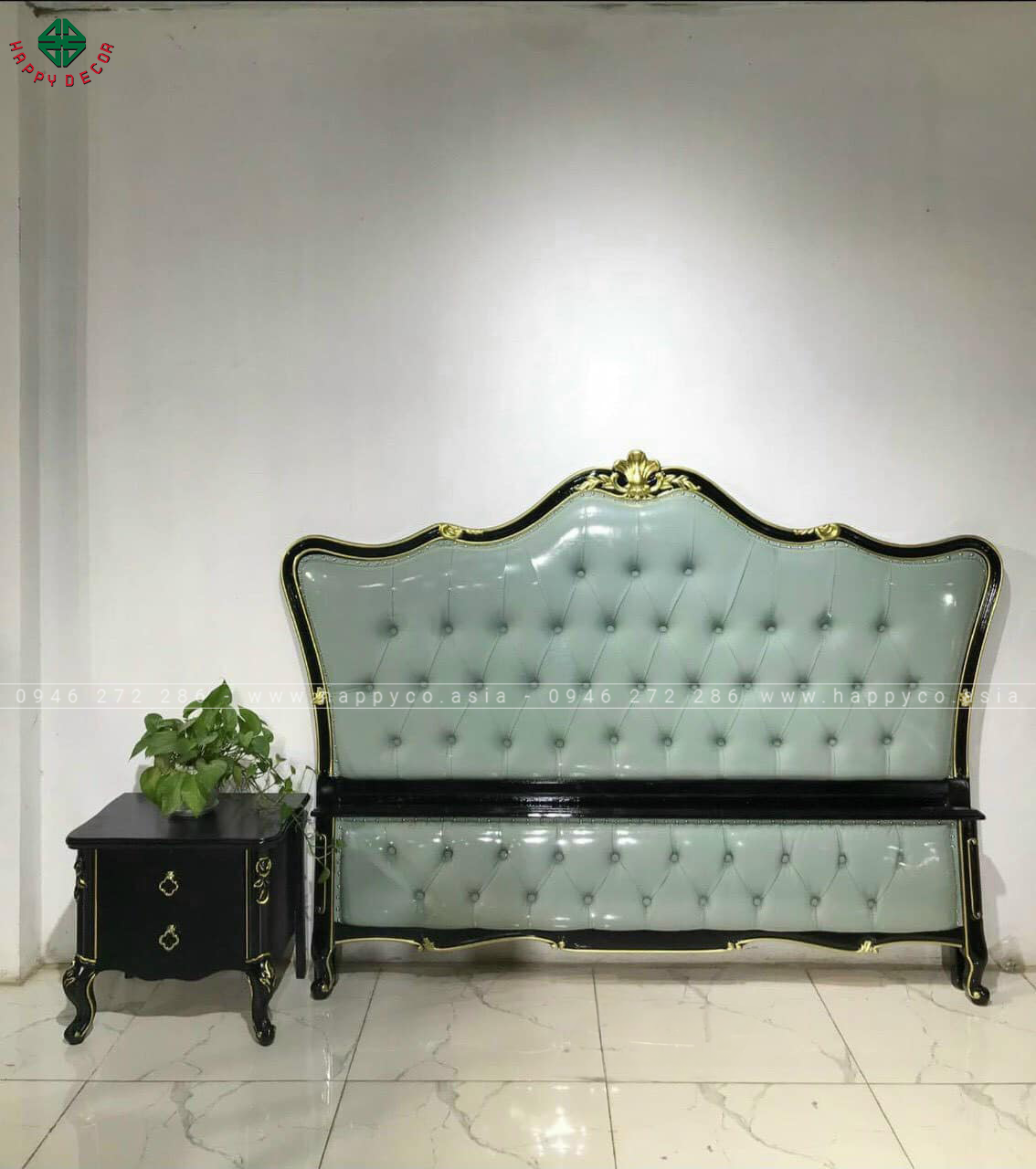 Giường ngủ ván công nghiệp hiện đại GN36