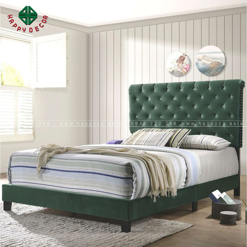 Mẫu Giường Da Cao Cấp Cho Phòng Ngủ 2024