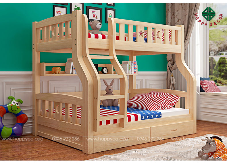 giuong-tang-go-cho-be-happy-decor