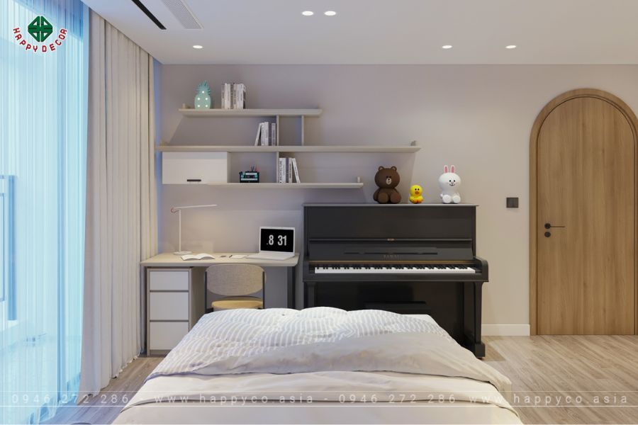 Phòng ngủ trẻ em được thiết kế hiện đại, năng động, nghệ thuật Phòng ngủ trẻ em được thiết kế hiện đại, năng động, nghệ thuật