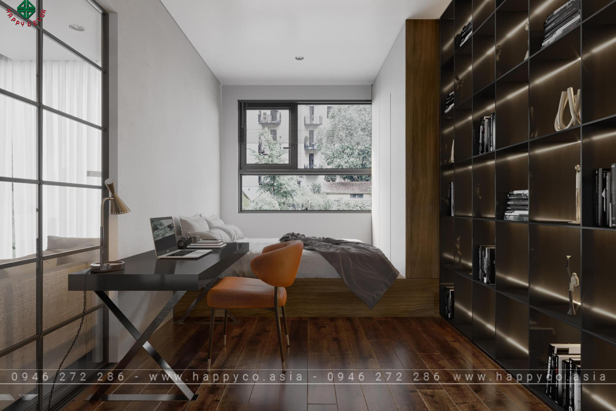 Phong cách thiết kế đương đại (Contemporary) - Mẫu 02