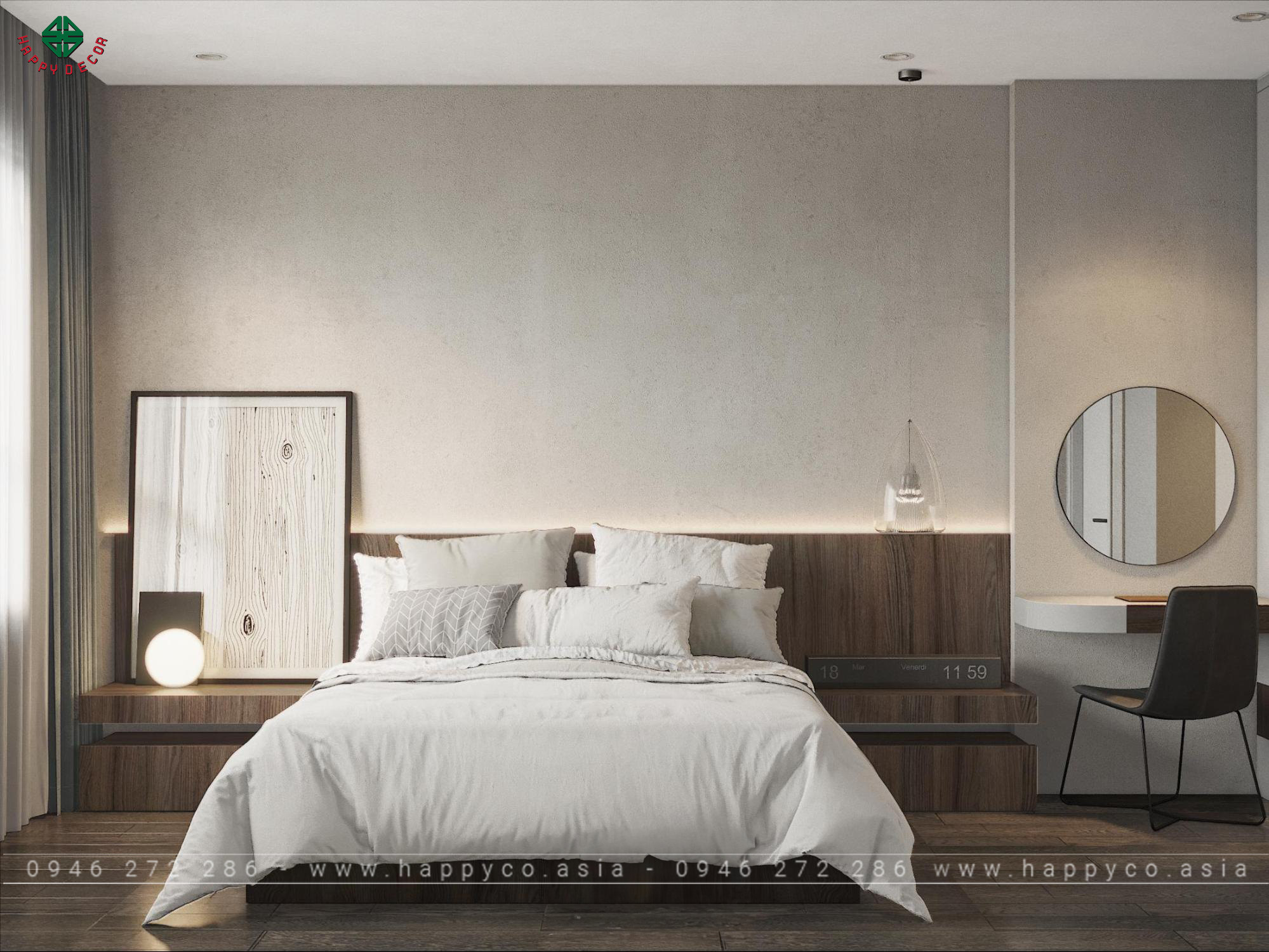 Phong cách thiết kế đương đại (Contemporary) - Mẫu 01