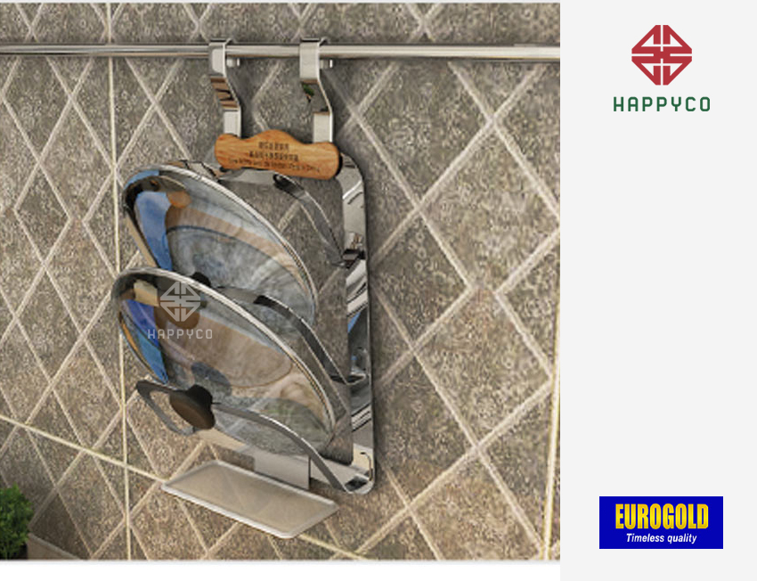 KỆ ĐỂ VUNG INOX 304 EUROGOLD EV18