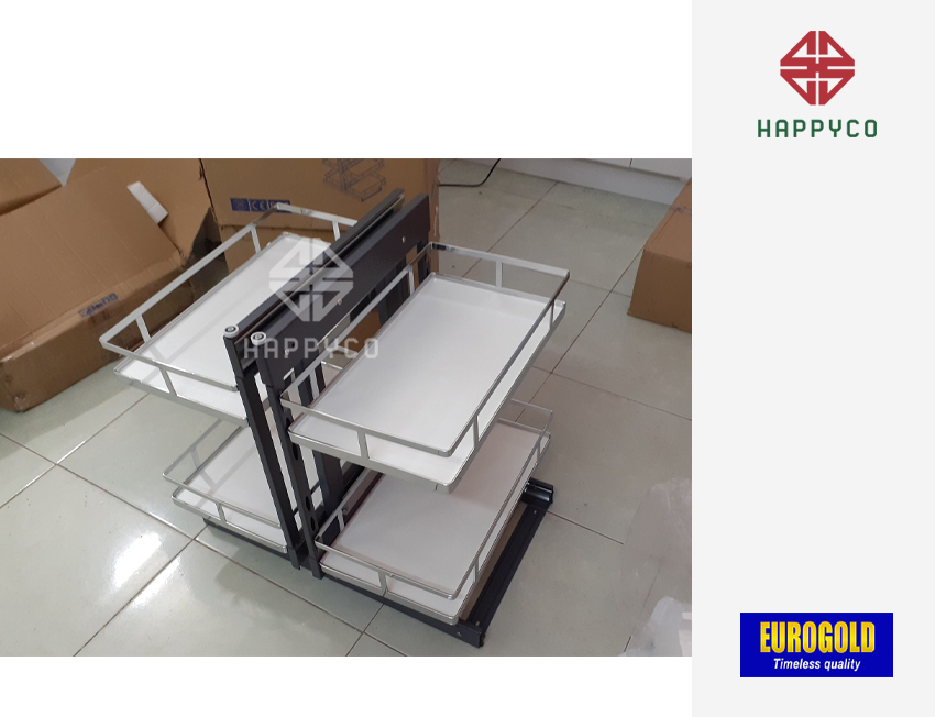 KỆ GÓC MỞ TOÀN PHẦN EUROGOLD EC100