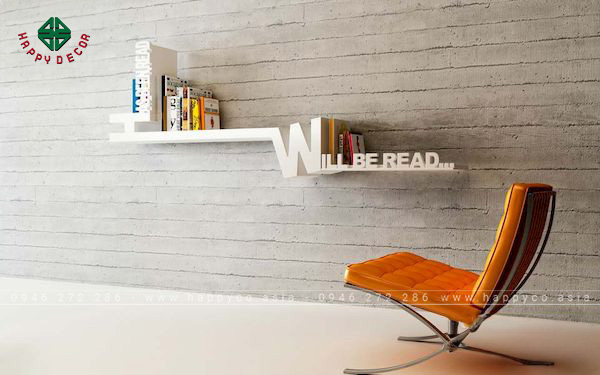 Kệ sách treo tường – Model 1