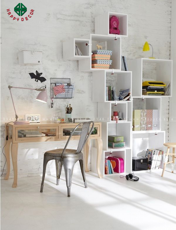 Kệ sách đứng đẹp - mẫu 1