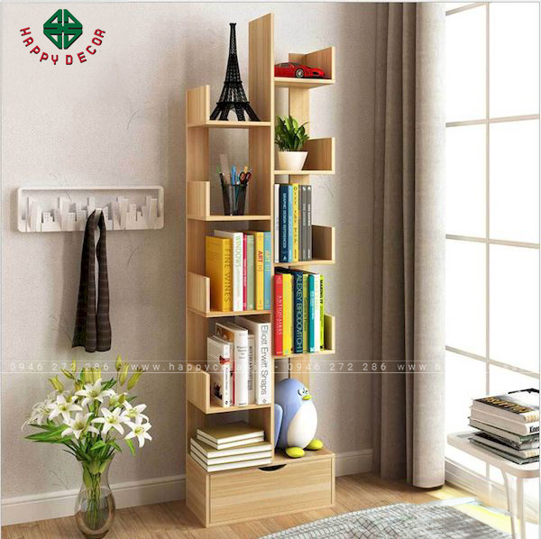 Kệ sách đứng đẹp - mẫu 6
