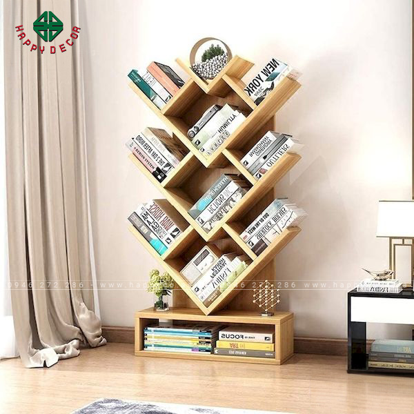 Kệ sách đứng đẹp - Mẫu 7