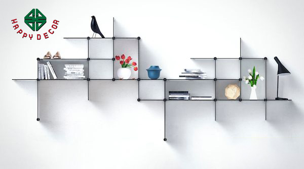 Kệ sách sắt - Mẫu 2