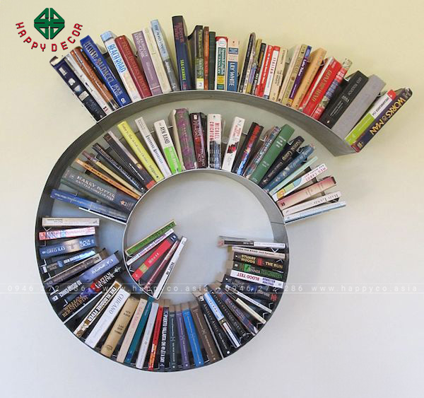 Kệ Sách Sắt - Mẫu 3