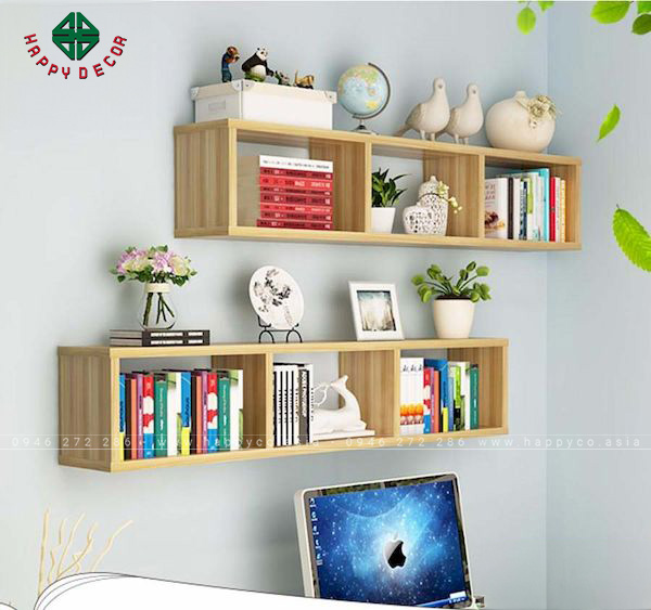 Kệ sách treo tường – Model 7