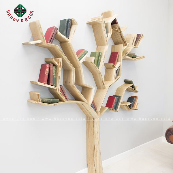 Kệ sách treo tường – Model 6