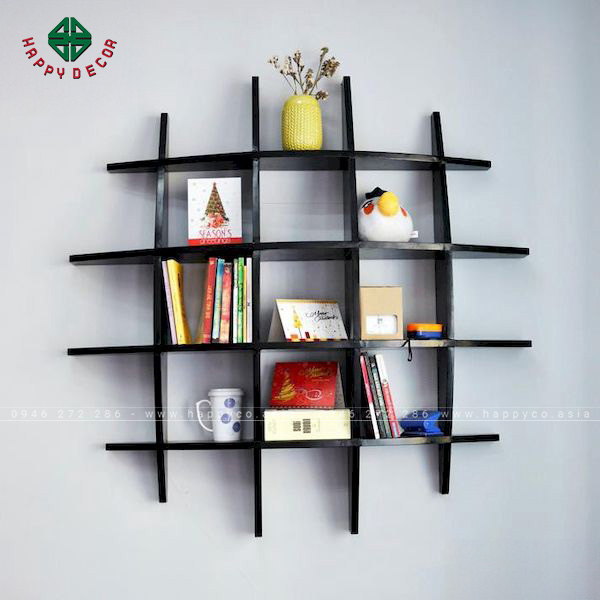 Kệ sách treo tường – Model 12