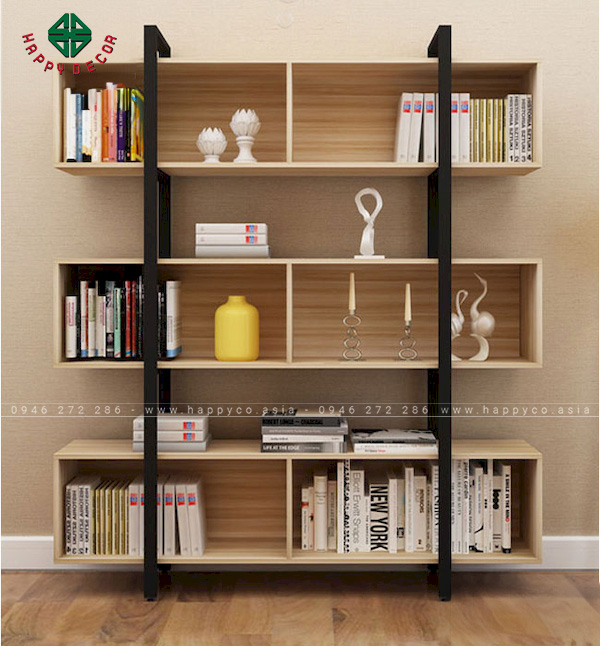 Kệ sách đứng đẹp - mẫu 2