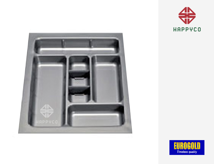 Khay chia thìa nĩa chất liệu nhựa cao cấp ET450