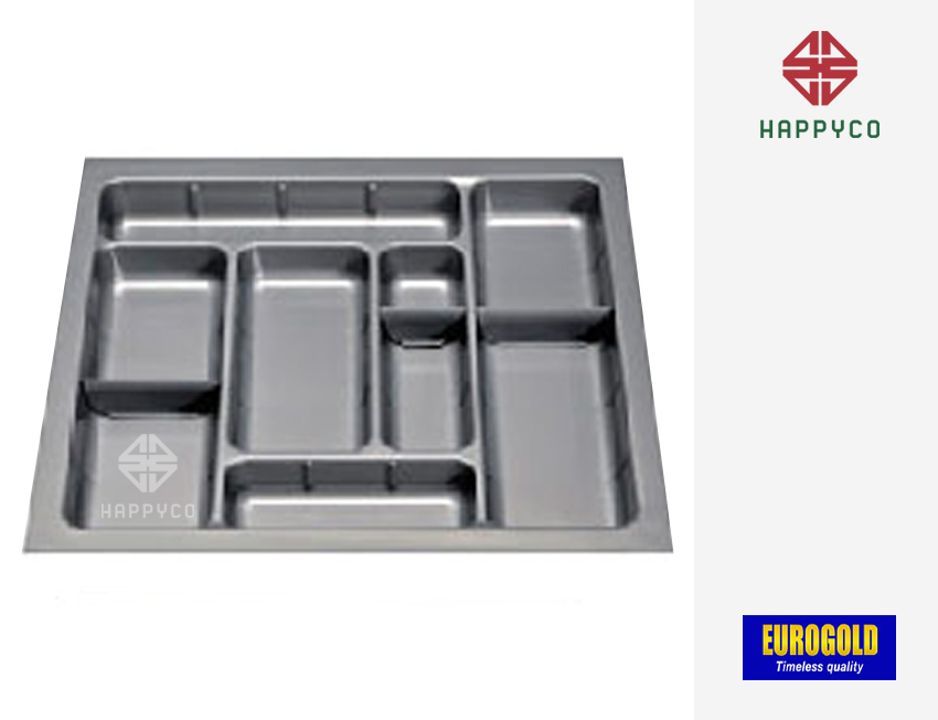 Khay chia thìa nĩa chất liệu nhựa cao cấp ET500