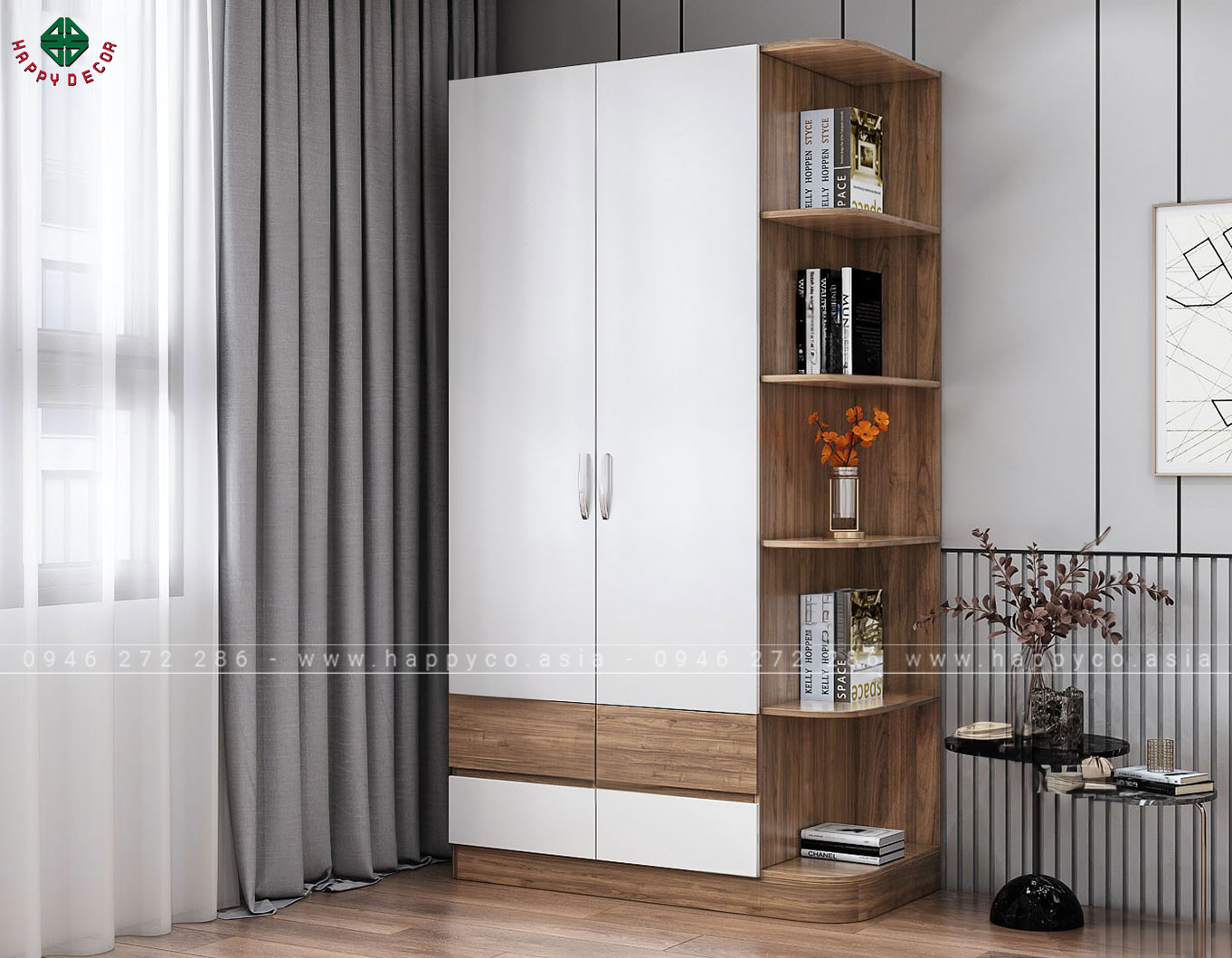 Tủ quần áo sang trọng TA6817