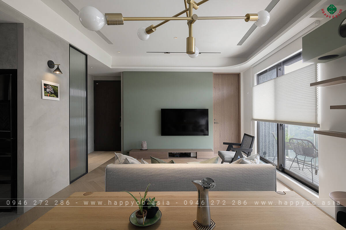 Thi công thiết kế căn hộ Nacat - Mẫu 07