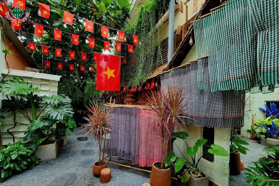 Trang trí nhà cửa hưởng ứng ngày lễ 30/4 Trang trí nhà cửa hưởng ứng ngày lễ 30/4