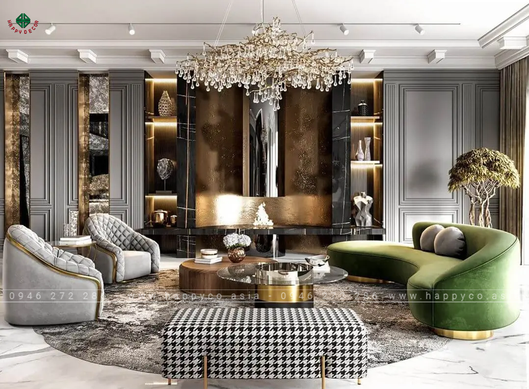 Phong cách Luxury - Mẫu 03