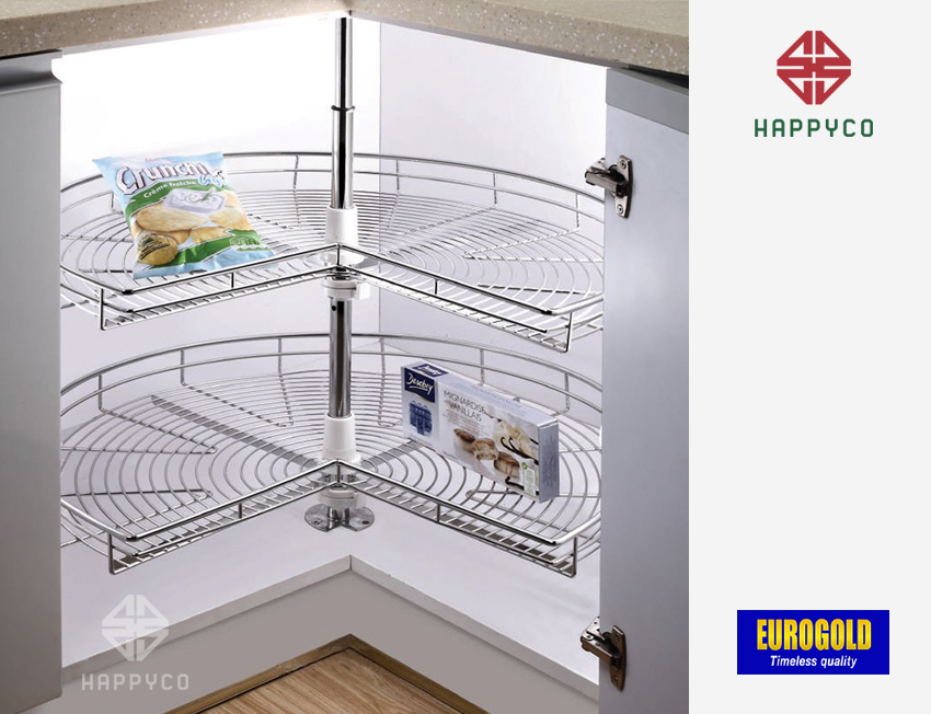 MÂM XOAY INOX 304 NAN TRÒN EP270A EUROGOLD