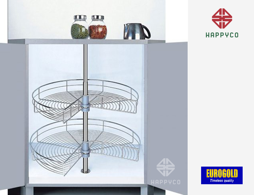 MÂM XOAY INOX 304 NAN TRÒN EP270A EUROGOLD