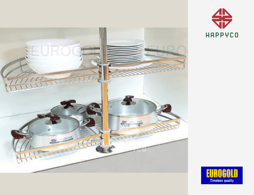 MÂM XOAY INOX MỜ NAN DẸT EPL180A