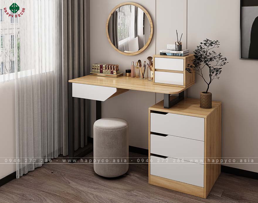 Mẫu bàn trang điểm đẹp đơn giản BP6804