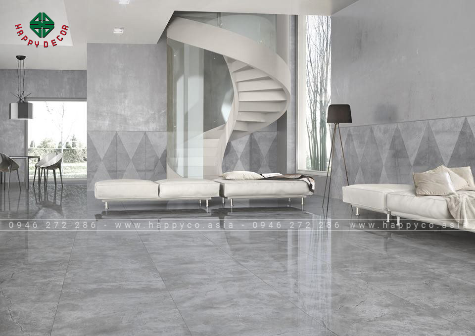 gạch ốp tường cho phòng khách