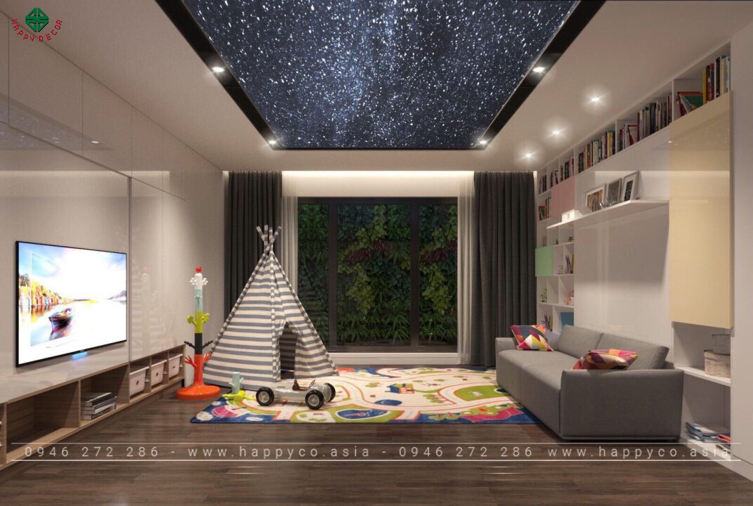 Trần nhà xuyên sáng - mẫu 1