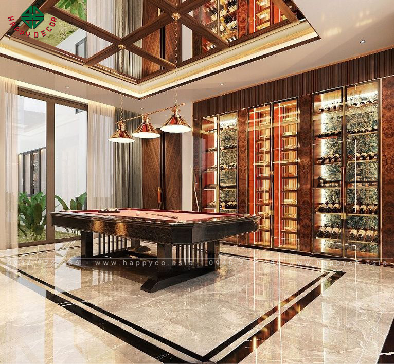 Tủ Rượu Cửa Kính Hiện Đại Cho Khu Giải Trí – M10