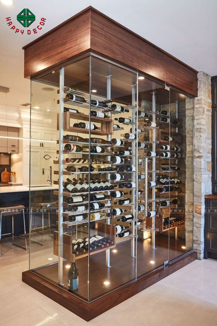 Tủ rượu kính trong suốt model-M4