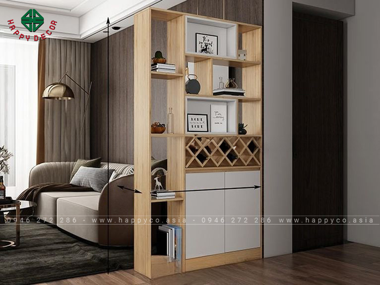 Cách đặt rượu vào tủ rượu