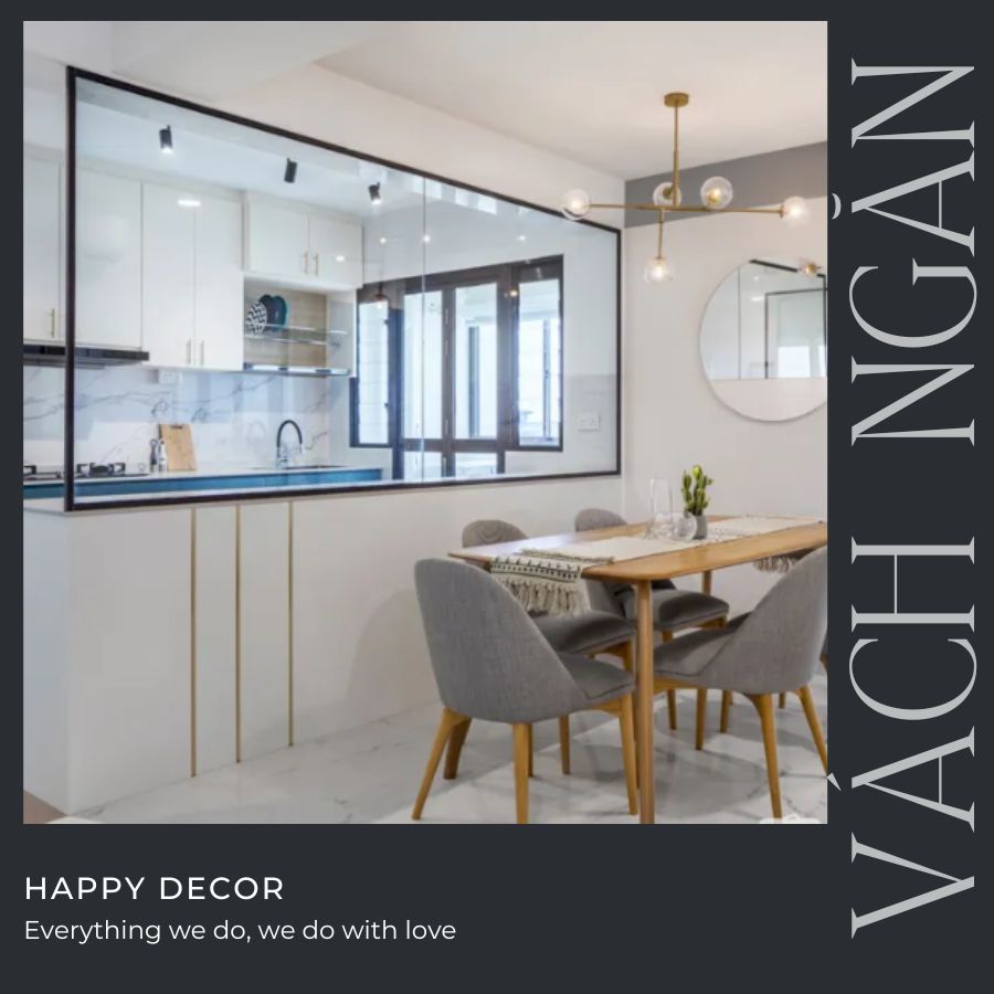 Việc tích hợp những chậu cây vào vách ngăn phòng mang lại cảm giác thiên nhiên trong nhà