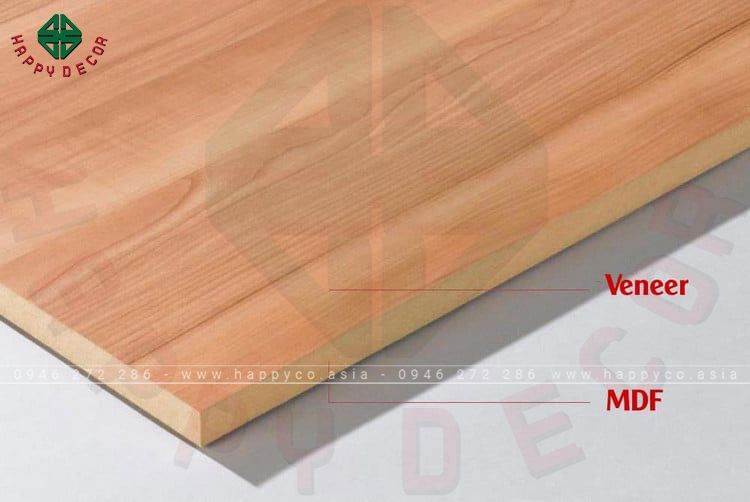 Ván MDF phủ Veneer