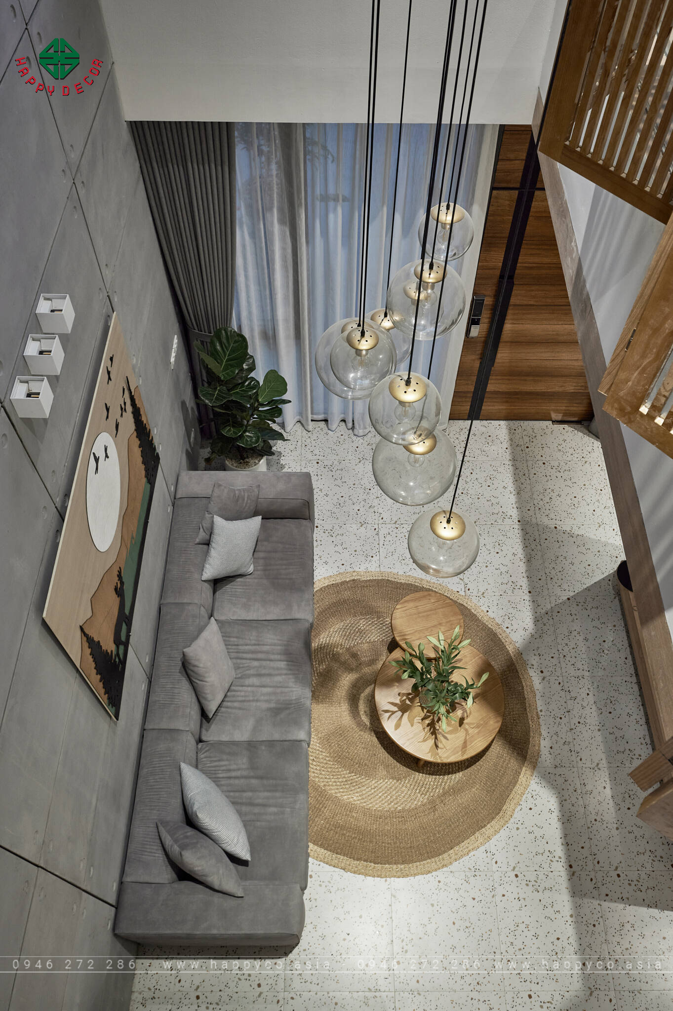 Thiết kế nội thất nhà 2 tầng - Mẫu 12