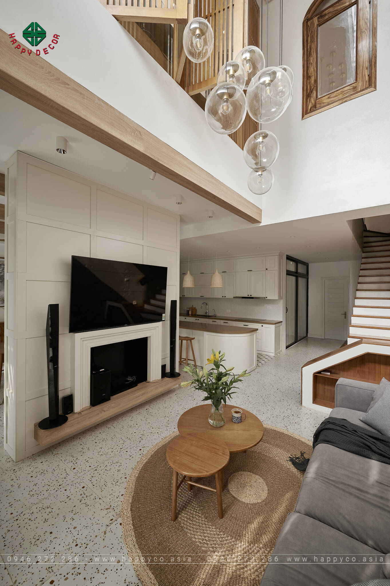 Thiết kế nội thất nhà 2 tầng - Mẫu 06