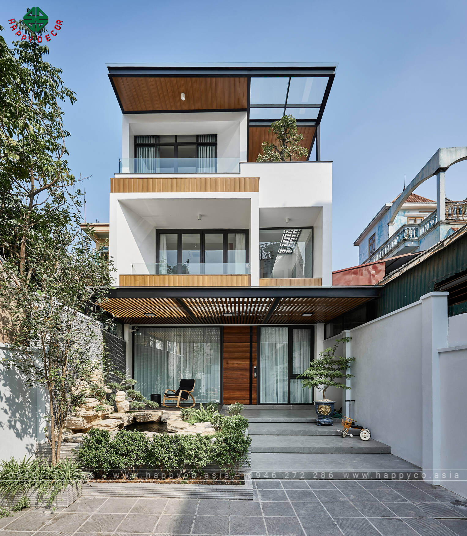 Thiết kế nội thất nhà 2 tầng - Mẫu 07