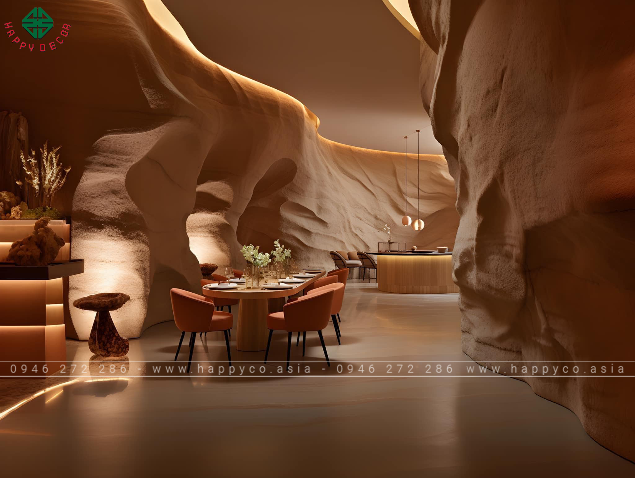 Để đảm bảo nhà hàng Wabi-Sabi của bạn luôn giữ được vẻ đẹp tự nhiên theo thời gian, chúng tôi cung cấp dịch vụ hậu mãi và bảo trì định kỳ