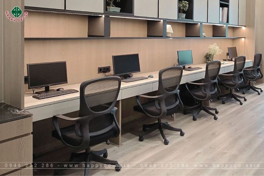 Dự toán chi phí thiết kế thi công nội thất văn phòng Dự toán chi phí thiết kế thi công nội thất văn phòng