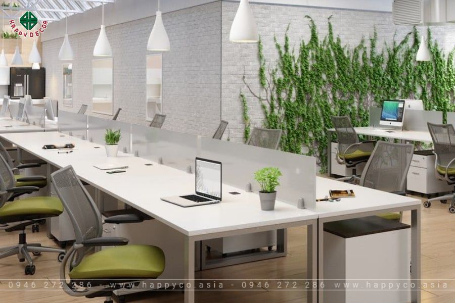 Xu hướng thiết kế nội thất văn phòng gần gũi với thiên nhiên Xu hướng thiết kế nội thất văn phòng gần gũi với thiên nhiên