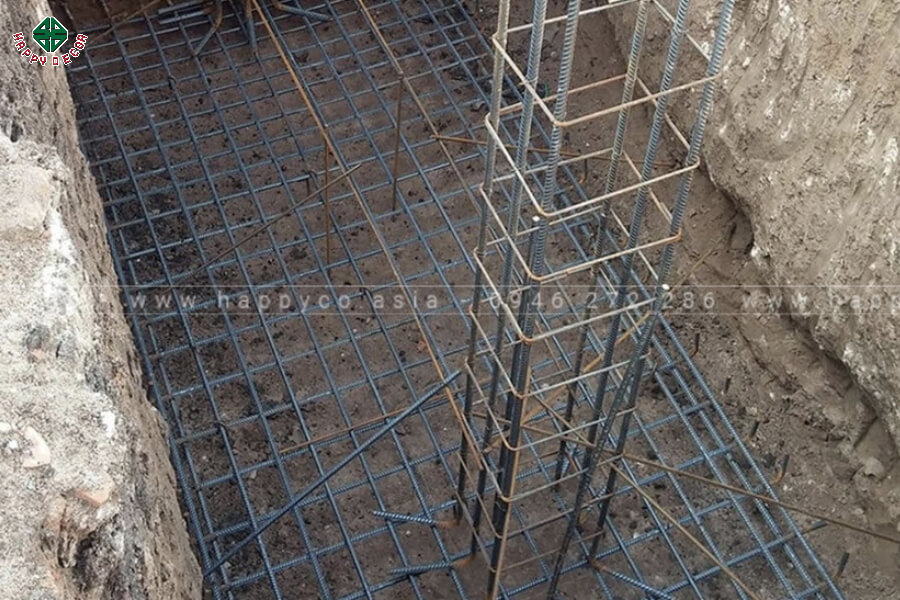 Gia cố chắc chắn trước khi đào móng Gia cố chắc chắn trước khi đào móng