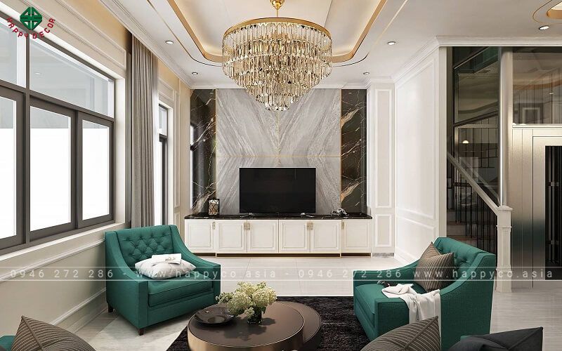 Phong cách bán cổ điển là sự kết hợp hài hòa giữa các yếu tố cổ điển và hiện đại