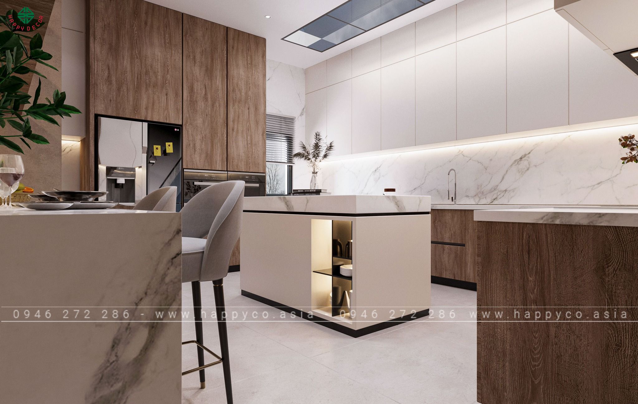 Với Happy Decor phòng bếp là nơi mọi câu chuyện gia đình được nuôi dưỡng