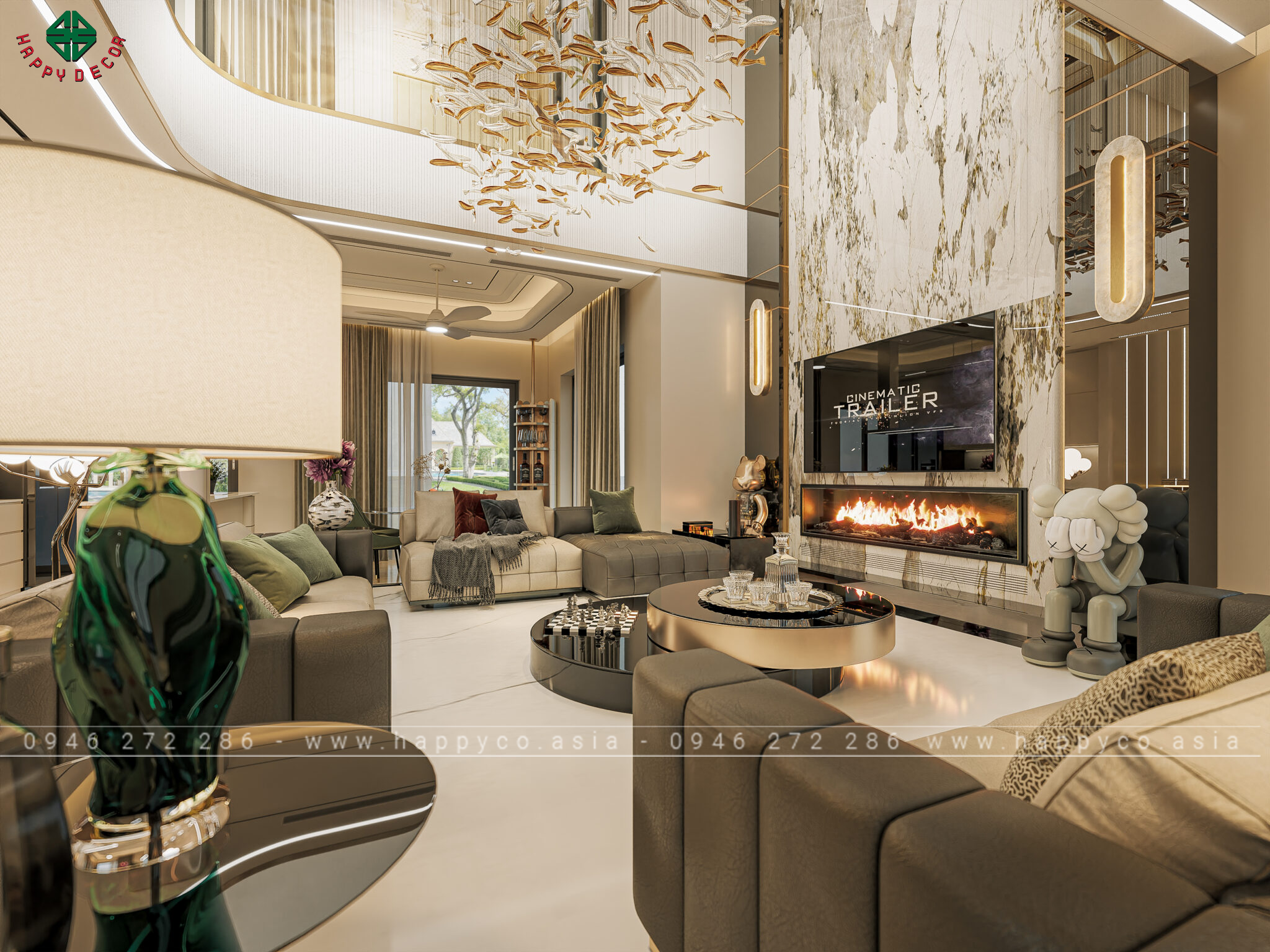 Chọn lựa màu sắc phù hợp phong thủy